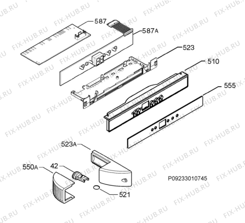 Взрыв-схема холодильника Aeg Electrolux SK91203-6I - Схема узла Diffusor